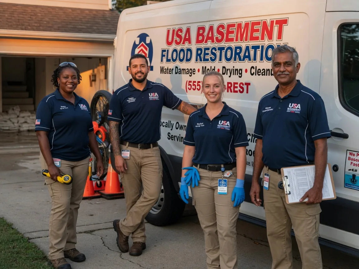 Basement Flood Cleanup company in Minto, ND
